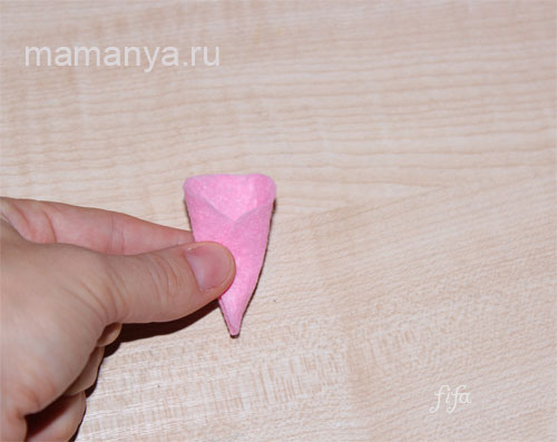 цветок из бумаги