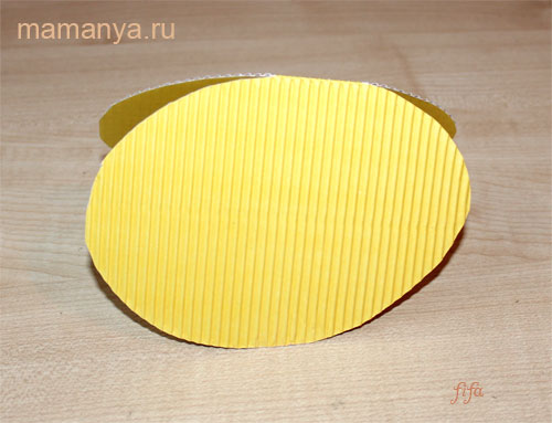 Поделки к пасхе. Открытка к пасхе
